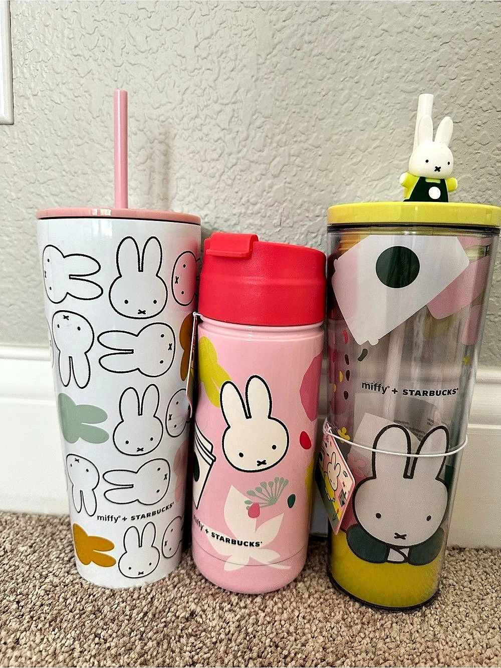 Starbucks miffy x Starbucks drinkware set
